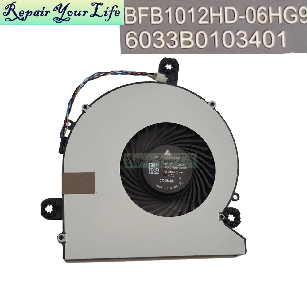Desktop Cooling CPU GPU Fan For HP Pavilion AiO 32-B0254 32-b0000i 32-B 31.5 inch Computer 6033B0103201 BFB0612HB 0FNSU0000H New