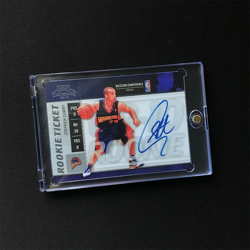 2019 Panini Tickets Luka Doncic Doncic Rookie RC Signature Gold Folding Diy Homemade Cards Gift Collection