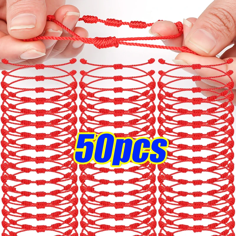 Black Red String 7 …