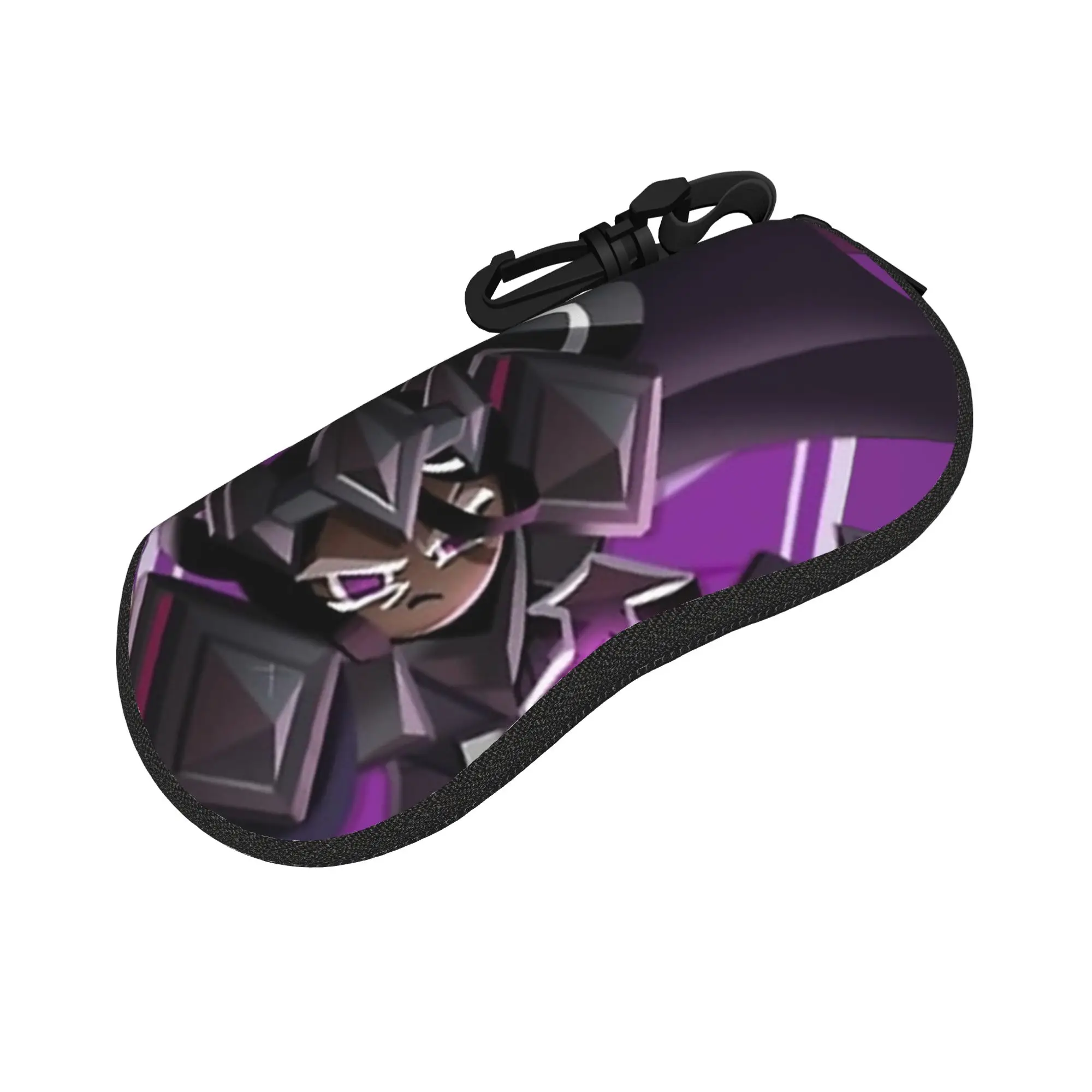 dark cacao Glasses Case Men Women Waterproof Zipper Cookie Run Kingdom Sunglasses Box Sunglasses Box