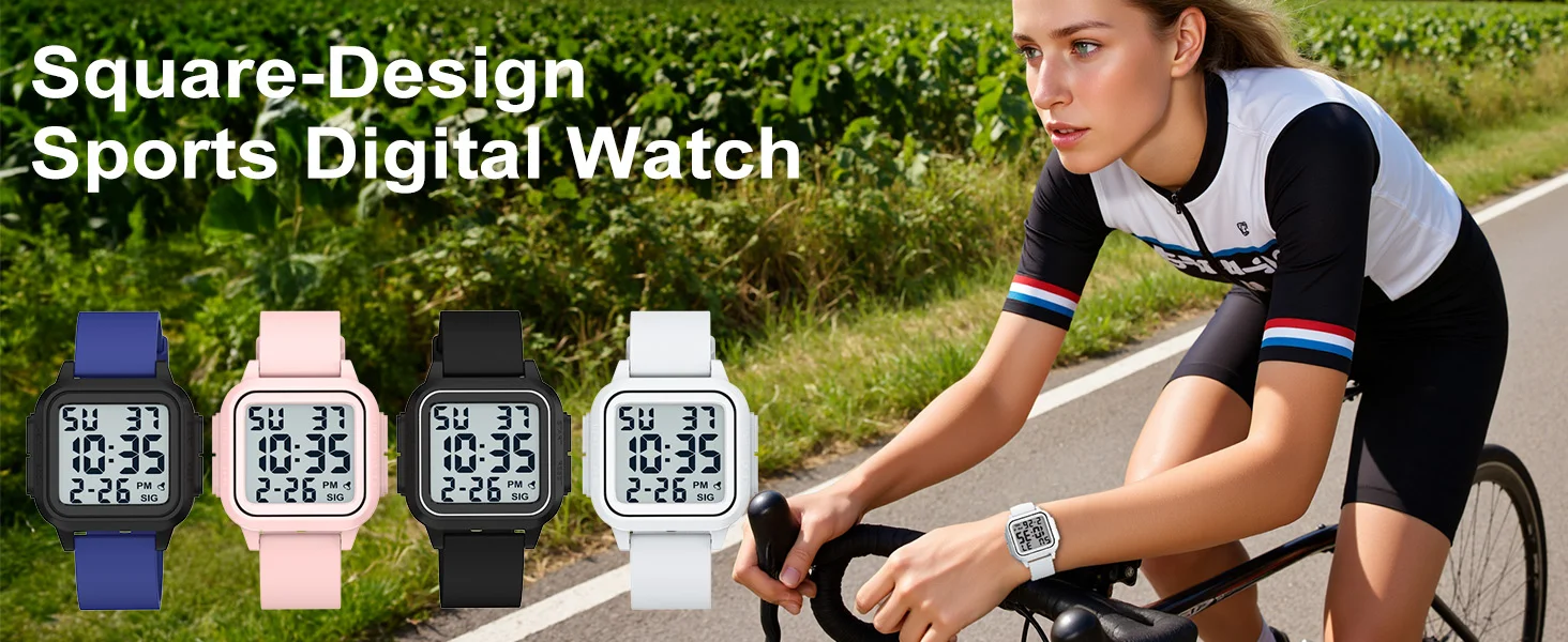 Outdoor Sports Digital Watch description 1