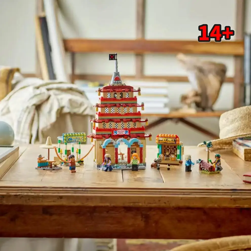 Kit de construcción coleccionable, réplica detallada de Disney, recién llegado, 75638 One Piece: Arlong Park, decoración de habitación, regalo de Navidad