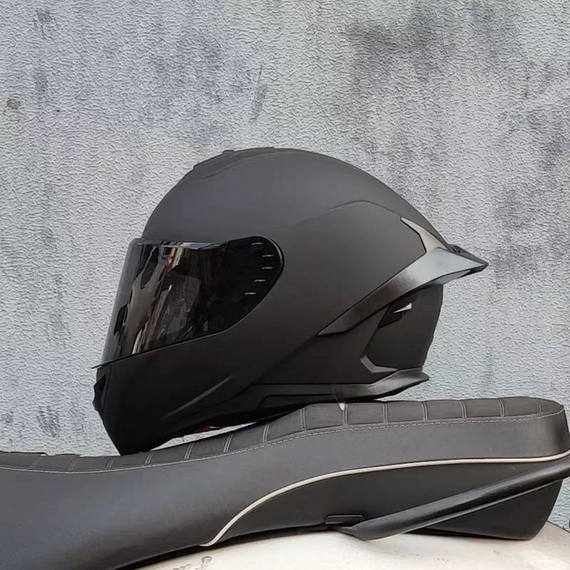 Airo Unique CXMOTO ABS Motorcycle Full Face Predator Helmet Iron Warrior Flip up Cool with LED Spotlight
