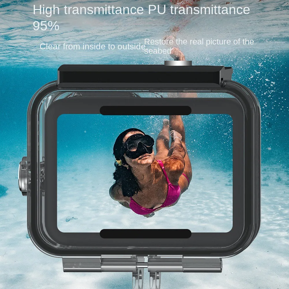 Diving Case Housing for Go Pro 11 10 9 Black Action Camera Underwater 45M Protection Shell Action Camera