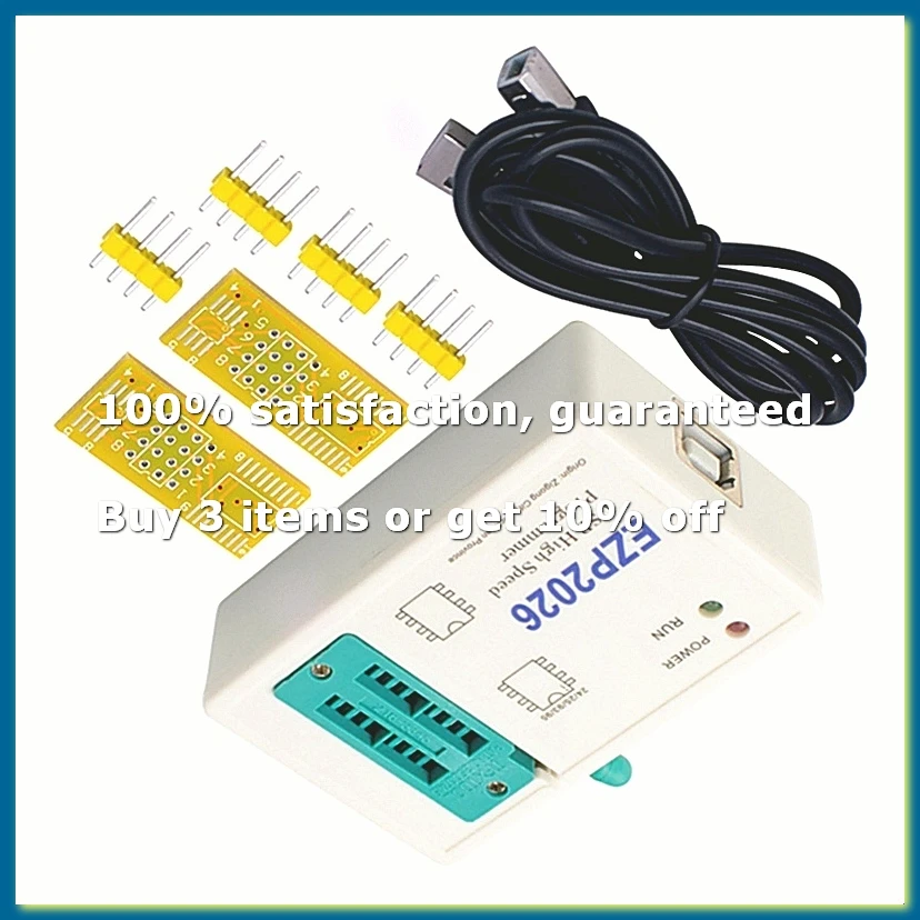 ●EZP2026 USB High-Speed Programmer Drive Free Programmer Supports 24/25/26/93/95 Series Chips Direct Burn