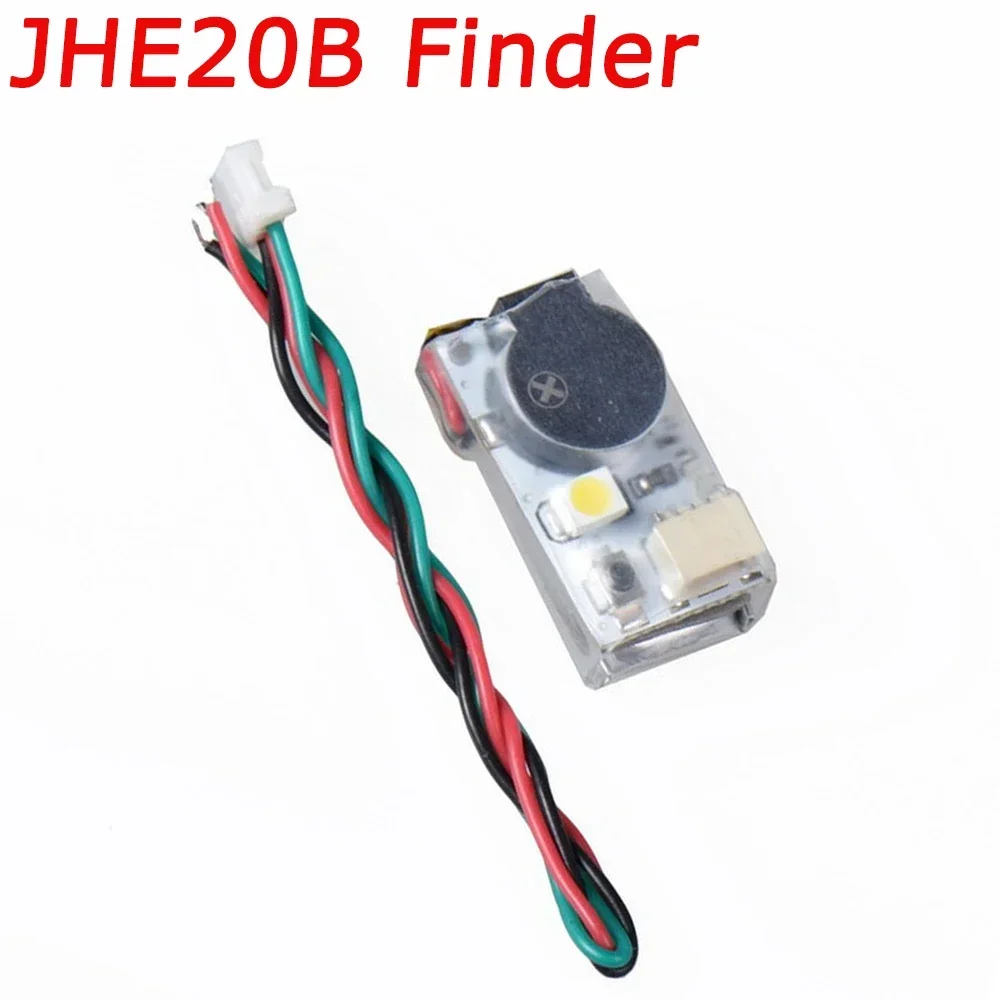 JHE42B 42B-S JHE20B mini 110DB Buzzer FPV Finder Bateria embutida com luz LED para RC Drone F4 Peças de controlador de vôo Vifly