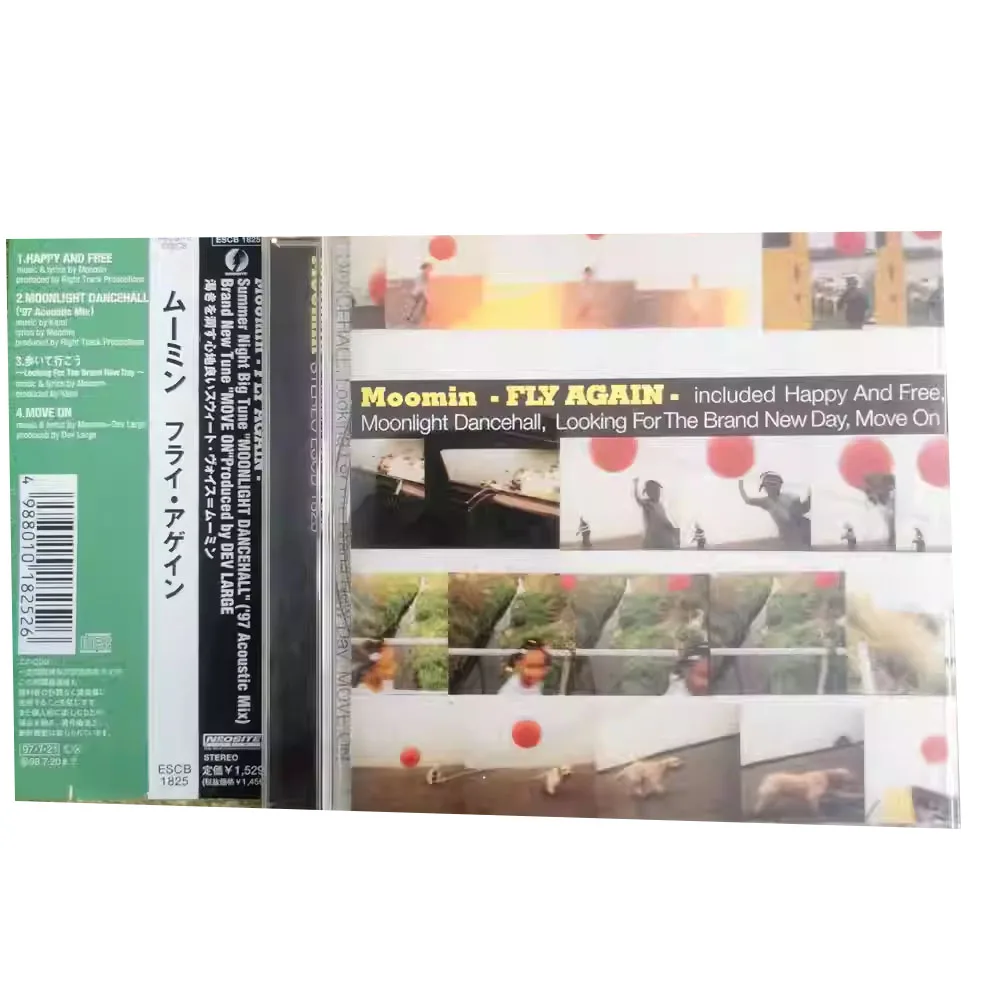 

CD Moomin Fly Again, объединяющий яркость, городская мелодия и ритм островного ветра, японская музыка для отдыха