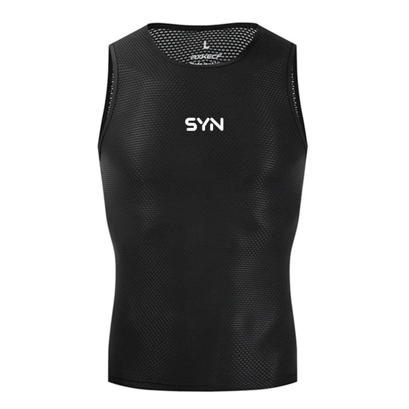 

Bicycle undershirt, reflective undershirt, white cycling shirt, men's sports vest, quick-drying elastic shirt, road cycling shir