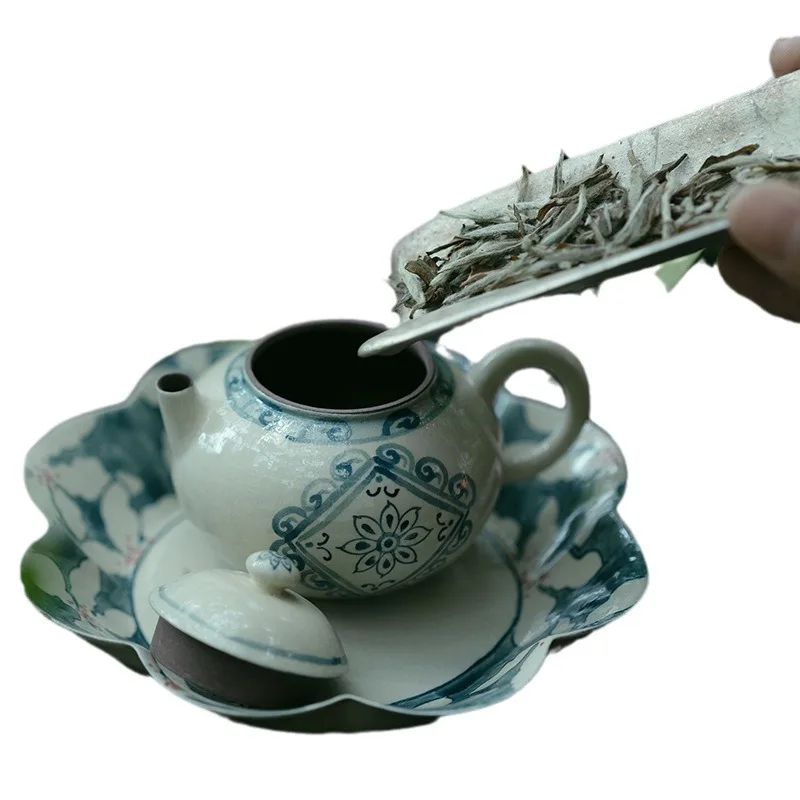 Fanyu Vintage Hand-Painted Floral Pattern "Empty Dream" Teapot Jingdezhen Ceramic Tea Set Single-Person Teapot With Filter
