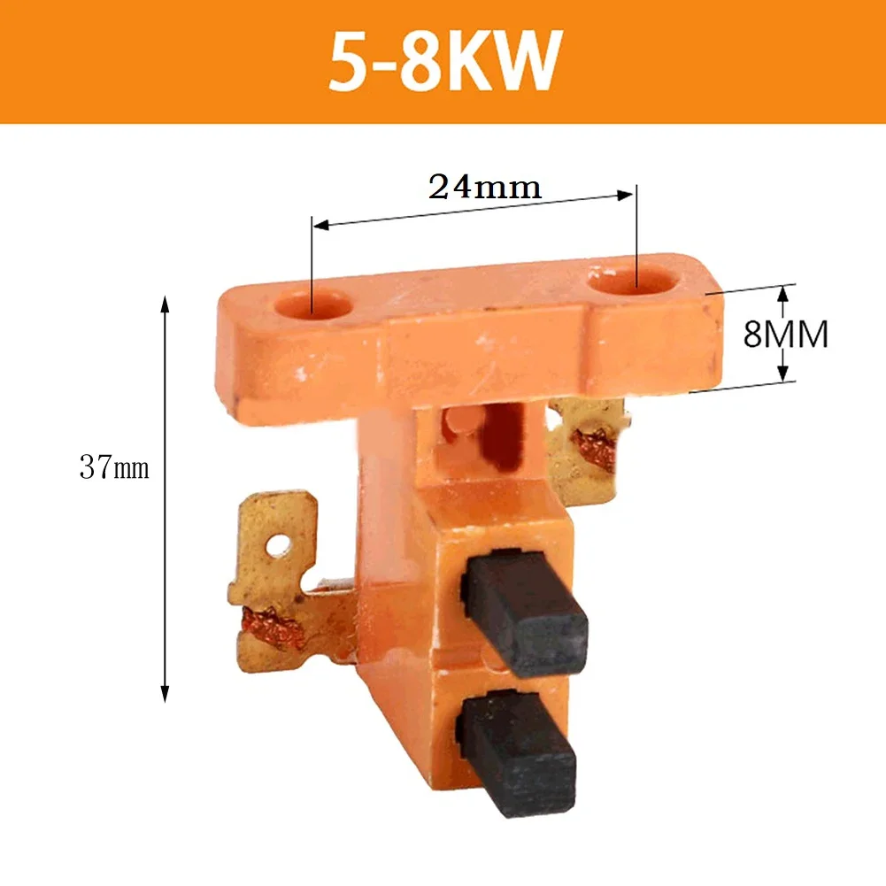 Gasoline Generator Carbon Brush Holder For 2-3KW 5-8KW 168F 188F Gasoline Generator Electric Copper Carbon Brush Holder