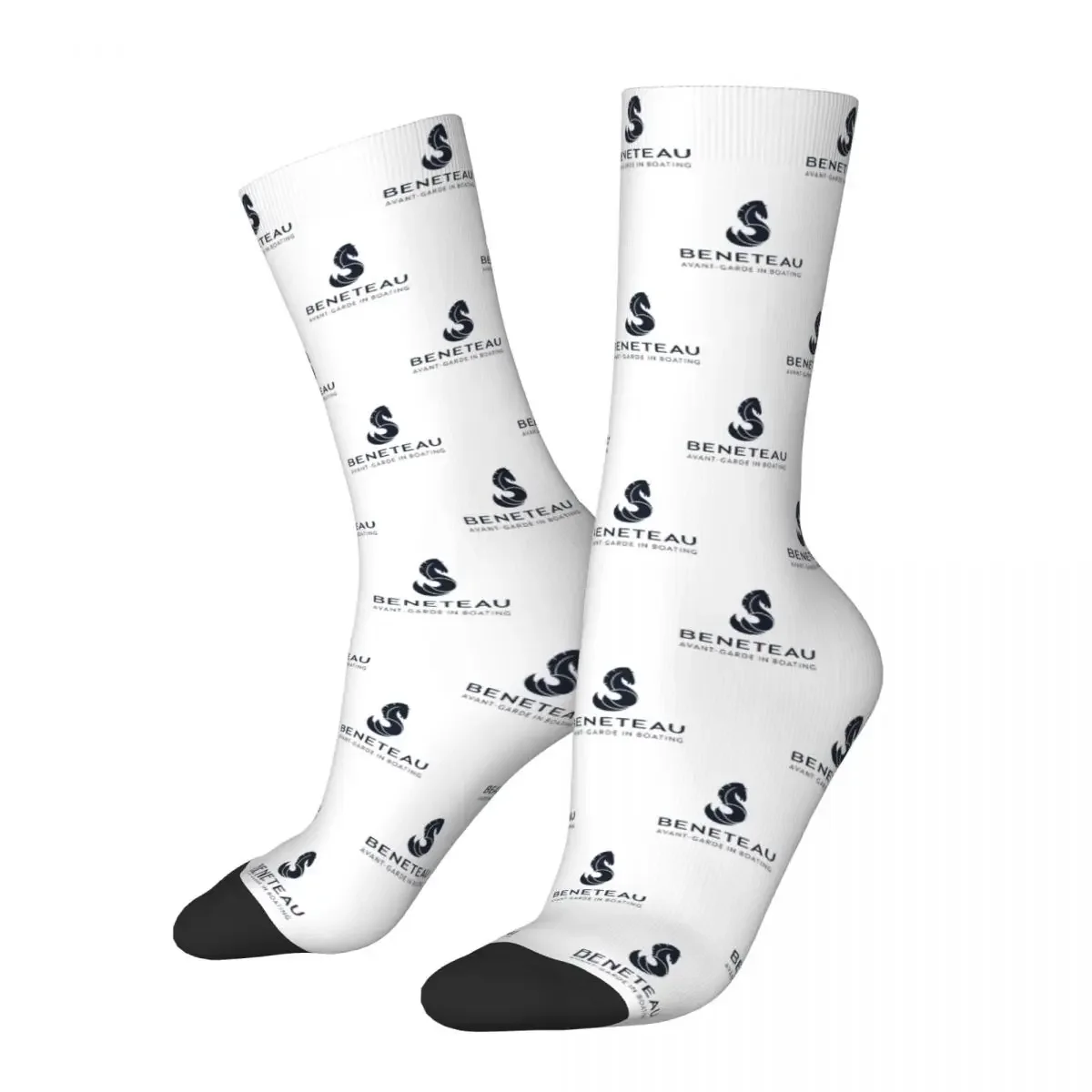 Beneteau Sailboat Sailing Yacht POCKET SIDE Socks Harajuku Super Soft Stockings All Season Long Socks Accessories for Unisex