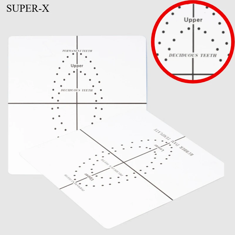 

1PCS Dental Rubber Dam Punch Hole Positioning Board Barrier Template Dental Lab Instrument Dentistry Accessory Tools