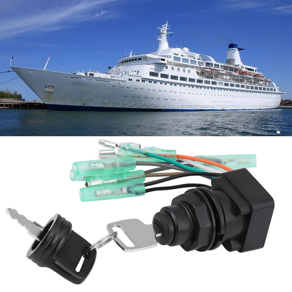 

Ignition Ignition Key Motor Ignition Key Assembly for Outboard Control Box 37110-99E00 37110-92E01