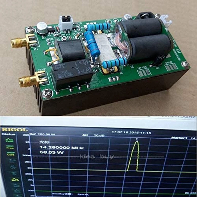 MINIPA100-AMPLIFICADOR DE POTENCIA HF lineal SSB, 1,8-54MHz, 100W, para YAESU FT-817 KX3 FT-818 IC-703 CW AM FM, KITS de bricolaje