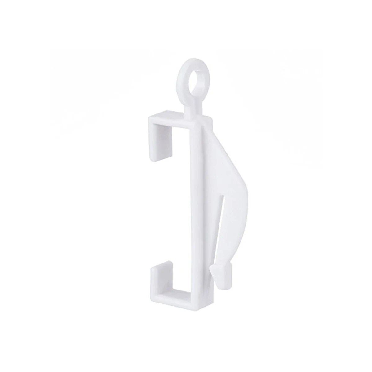 

50 pcs Curtain Hooks Plastic Slides Traversing Standard Rods Window Accessories Home Decor Curtains Track