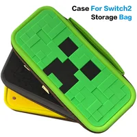 Estuche de transporte duro portátil para Switch 2, bolsa de almacenamiento, cubierta de PU a prueba de golpes para accesorios de consola de juegos Switch 2