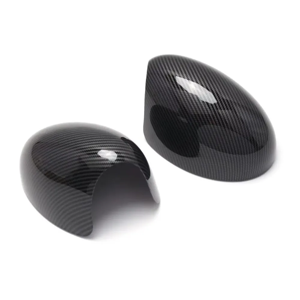 2 uds para Mini Cooper R50 R53 2001-2006 R52 2004-2008 cubierta de espejo lateral tapa de ala puerta Exterior vista trasera embe