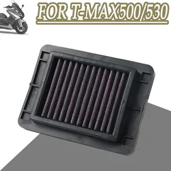Filtro de aire para motocicleta, limpiador para YAMAHA T-MAX, TMAX, T MAX, 500, 530, XP500, XP530, 2012, 2013, 2014, 2015, 2016