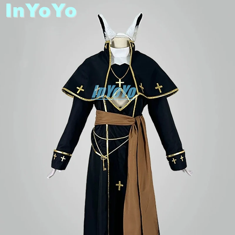 InYoYo Shirakami Fubuki Cosplay VTuber Hololive Costume Moda Uniforme Vestito Halloween Party Outfit Donna S-XXL Nuovo