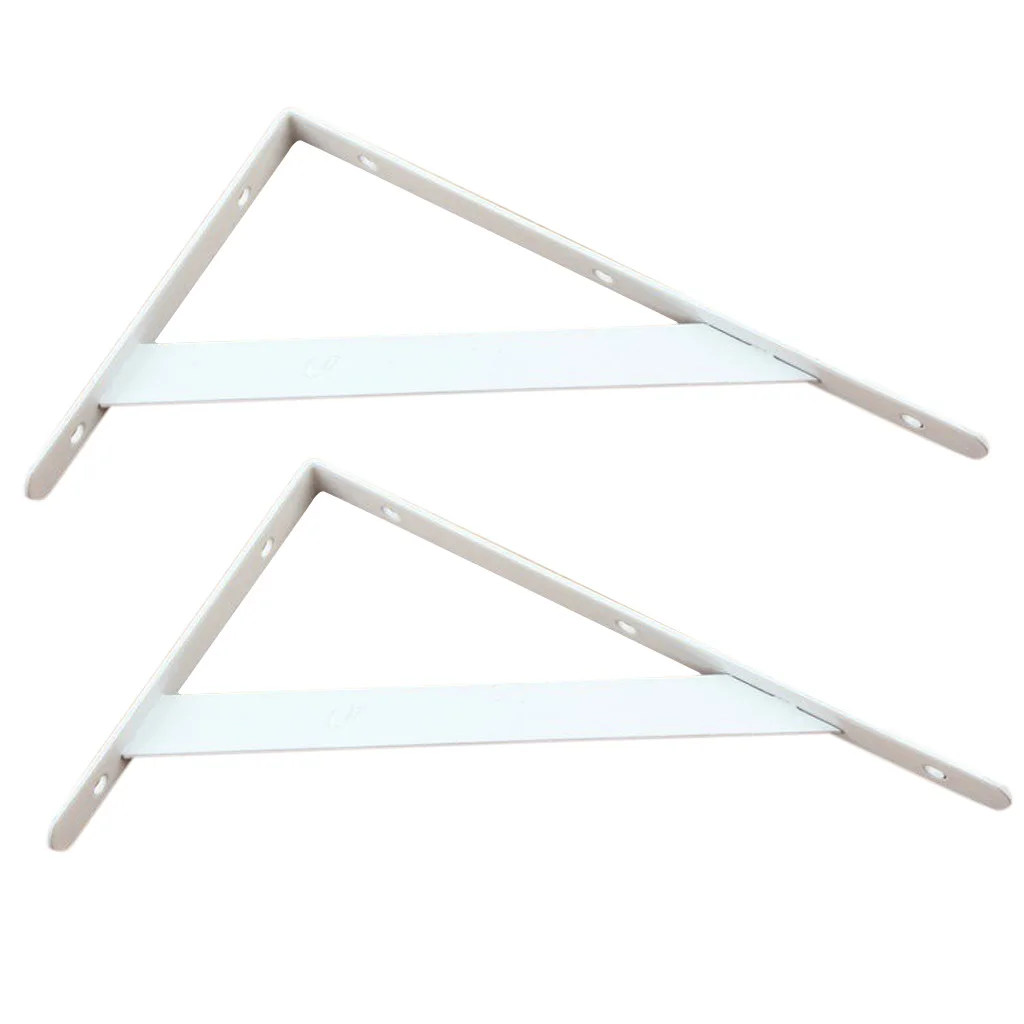 

Iron Art Wall Shelves Support Adjustable L Shaped Corner Shelf Rack for Room Divider and Home Organizer