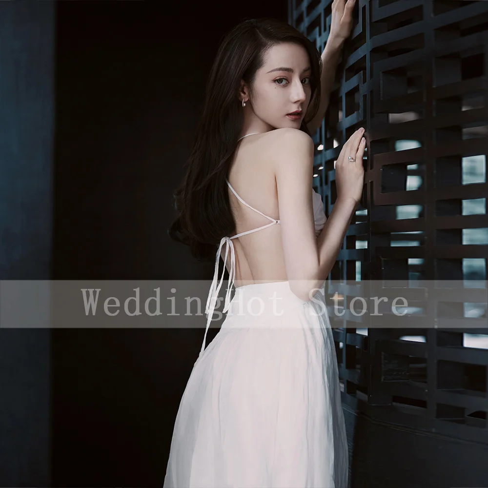 ขายร้อนชุดชื่อเสียง2022 One-Shoulder เซ็กซี่ Gowns พรหมชา-ความยาวแขนกุดซิป A-Line ง่าย Evening ชุด