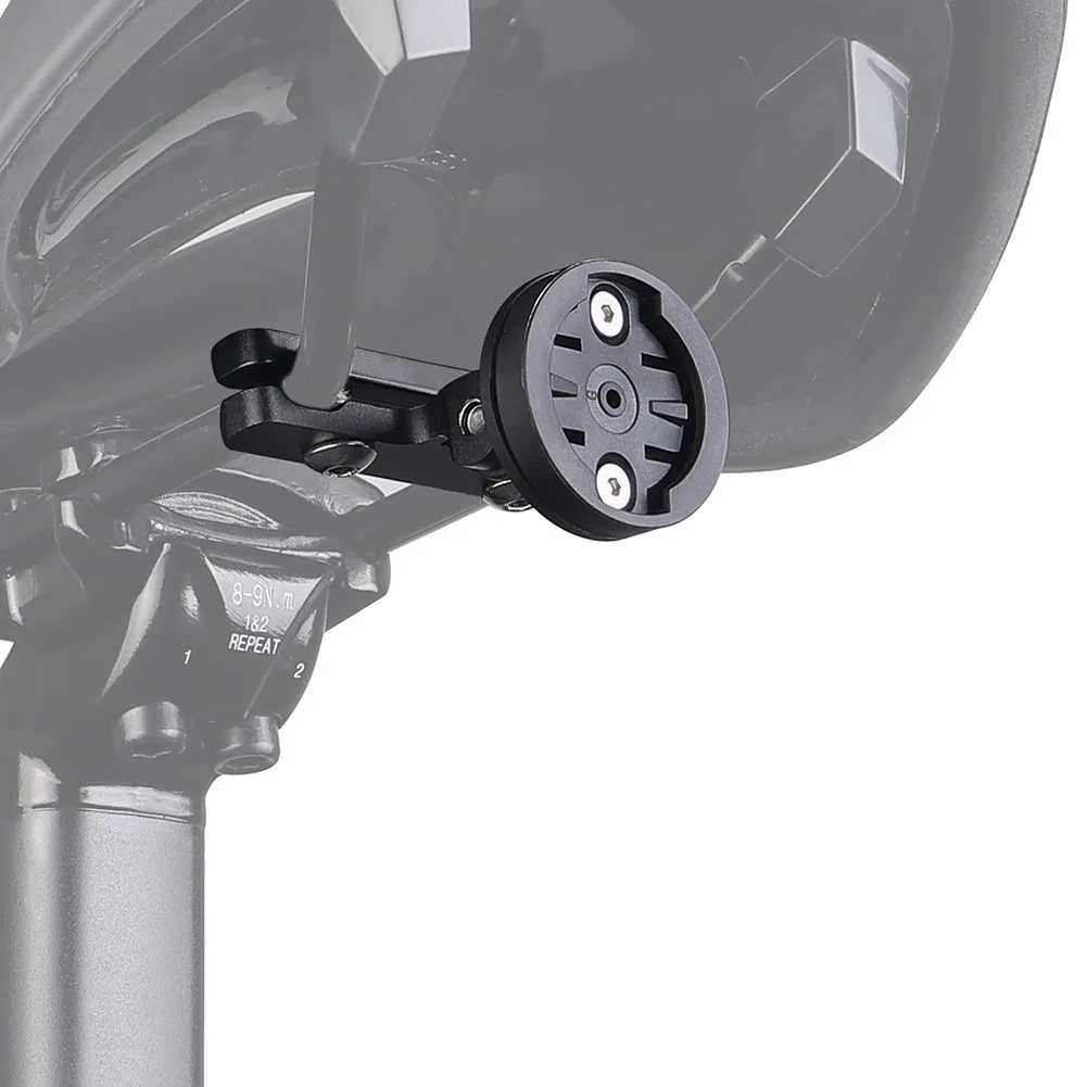 

Bicycle Tail Light Saddle Support Aluminum Alloy Cycling Action Camera Mount Bicycle Saddle Lamp Mount for Garmin Varia Radar