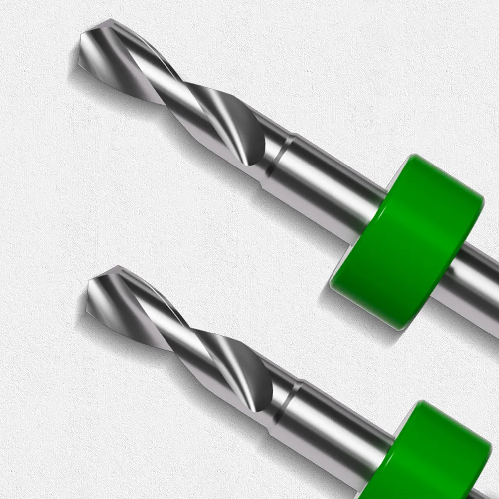 Carbide PCB Drill Bit Set 10PCS for Metal and Circuit Board Use Featuring Cutting Length of 12mm and Shank Diameter of 3.175mm