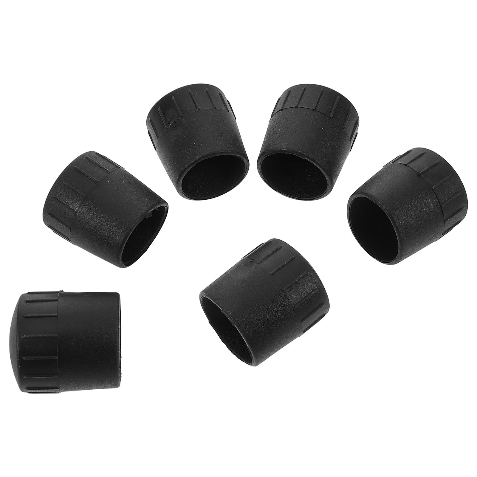 

6 Pcs Wireless Microphones Stand Cap Adjustable Amp Earphone Aviation Headset Muff Boom Arm Black Bling Prop