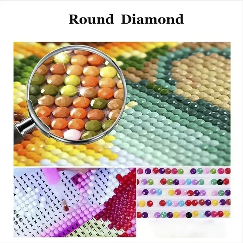 2024 New 5D DIY Marilyn Monroe Diamond Painting Kit Diamond Embroidery Color Oil painting handmade DIY Mosaic art home decor