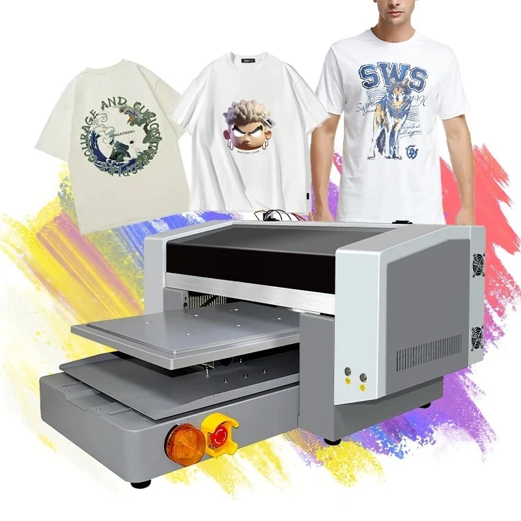 2025 Hot Sell A3 Digital Textile Printing Machine for T-Shirt Logo & Canvas Bags