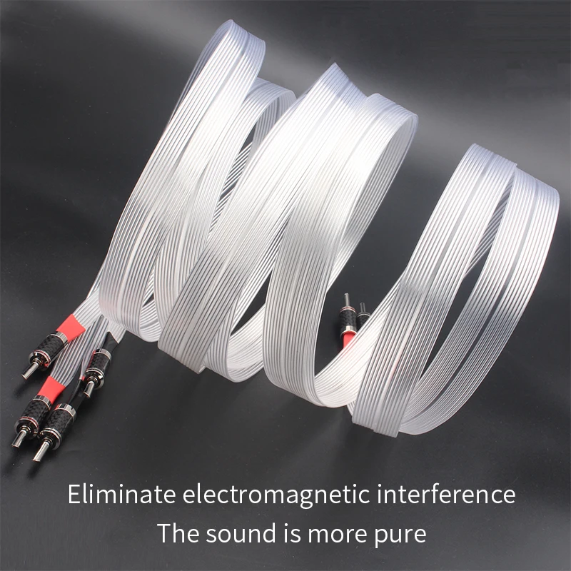 

Hi-Fi аудиокабель для динамика OCC с серебряным покрытием