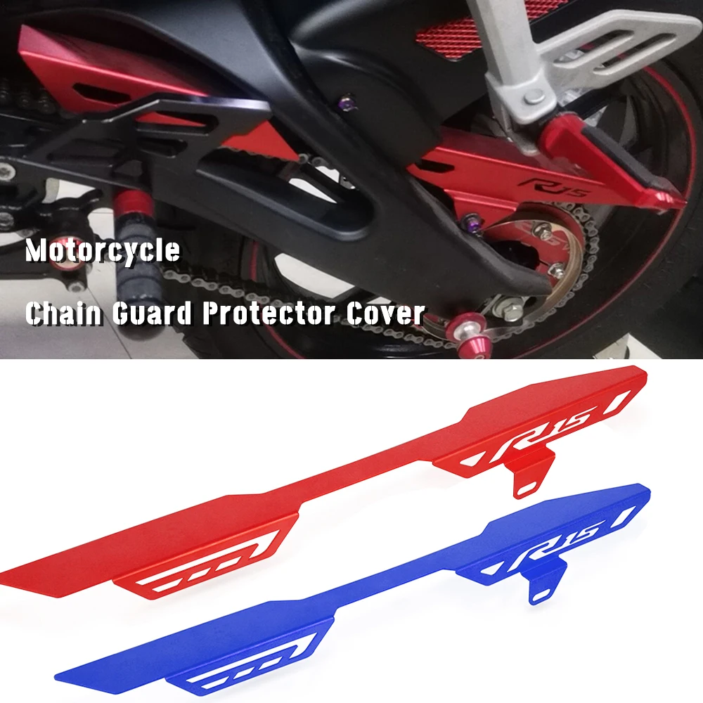 

For Yamaha YZF-R15 YZFR15 V3 2017 2018 2019 2020 Motorbike Accessories Aluminum YZF R15 V3 Sprocket Cover Chain Guard Protector