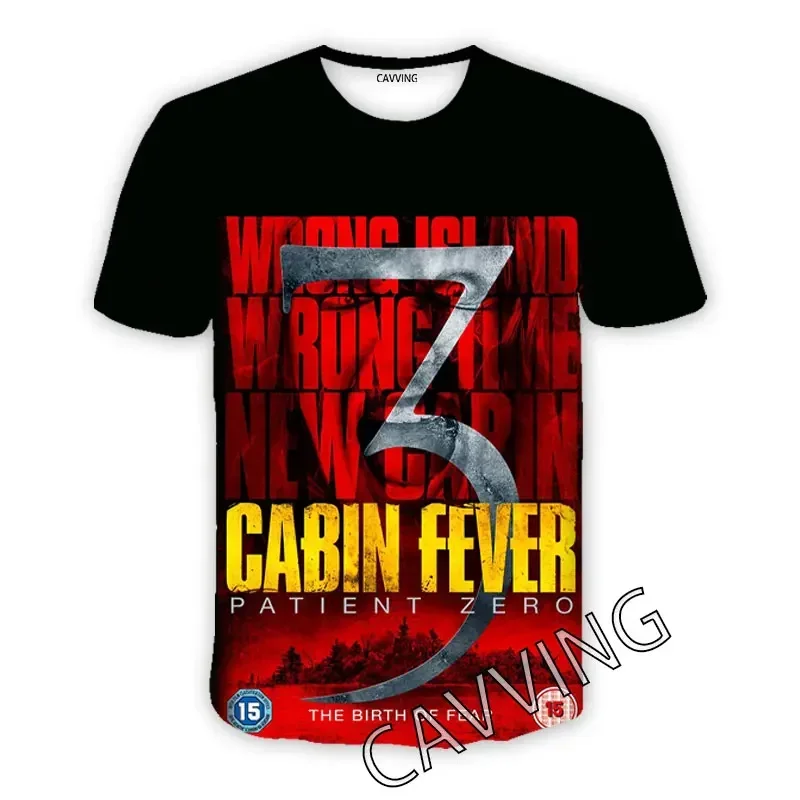 Movie Cabin Fever 3D Printed  Casual T-shirts Hip Hop Tee Shirts Harajuku Styles Tops Fashion Clothing  for Women/men