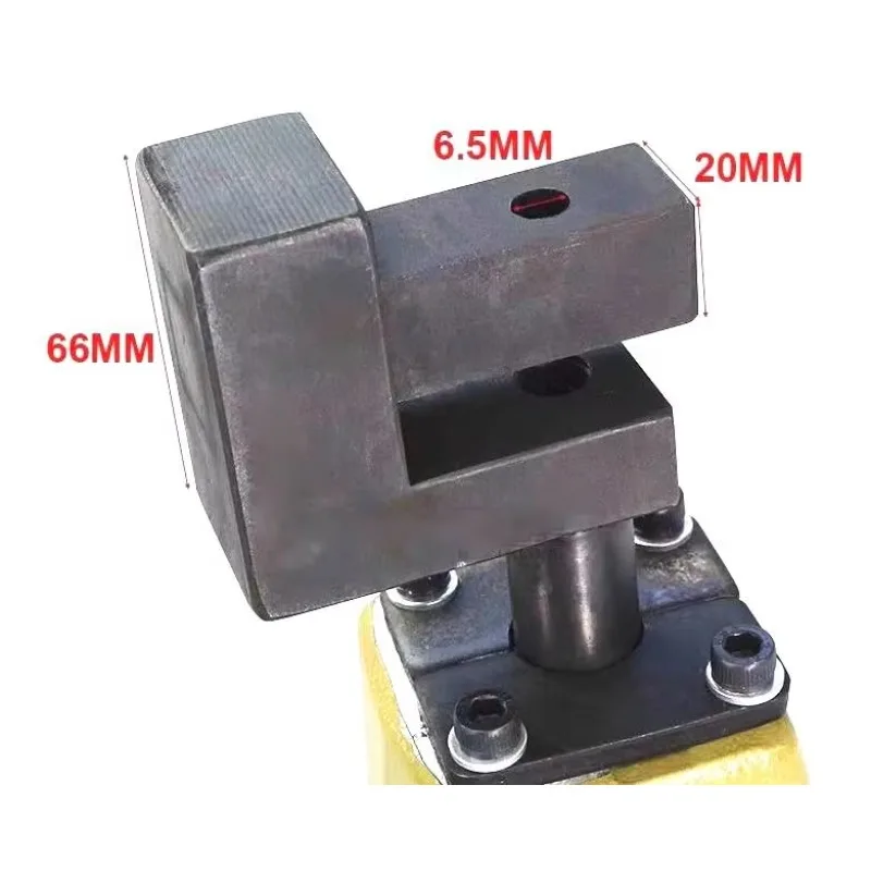 TY17606S Tube Punchers Pneumatic 6.5 Mm Square Piping Punching Tools How To Put A Dimple-free Holes in Tube or Pipes