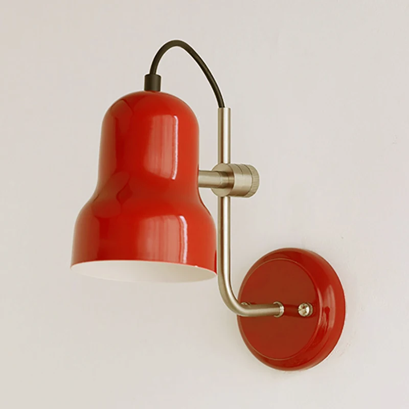 Retro Style Desk Lamp for Reading Adjustable Angle Bedside Wall Lamp for Bedroom Household Wall Lamp Lighting Atmosphere Lamp