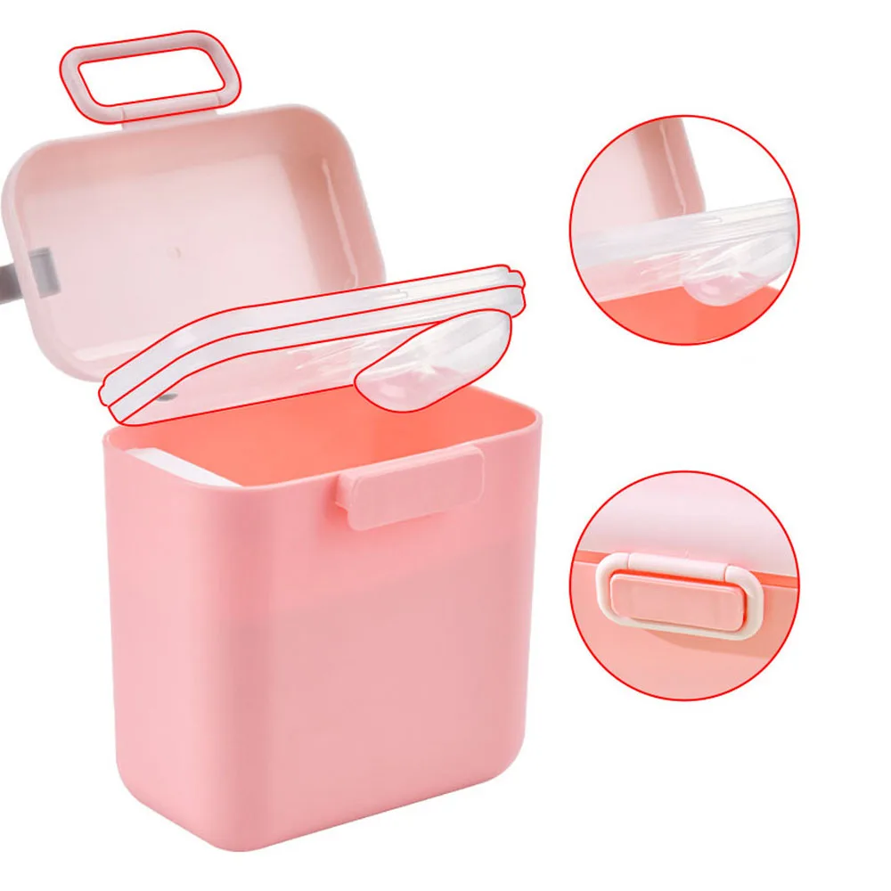 Cute Baby Food Infant Toddle Snacks Container Essential Cereal Milk Powder Box Food Storage Box