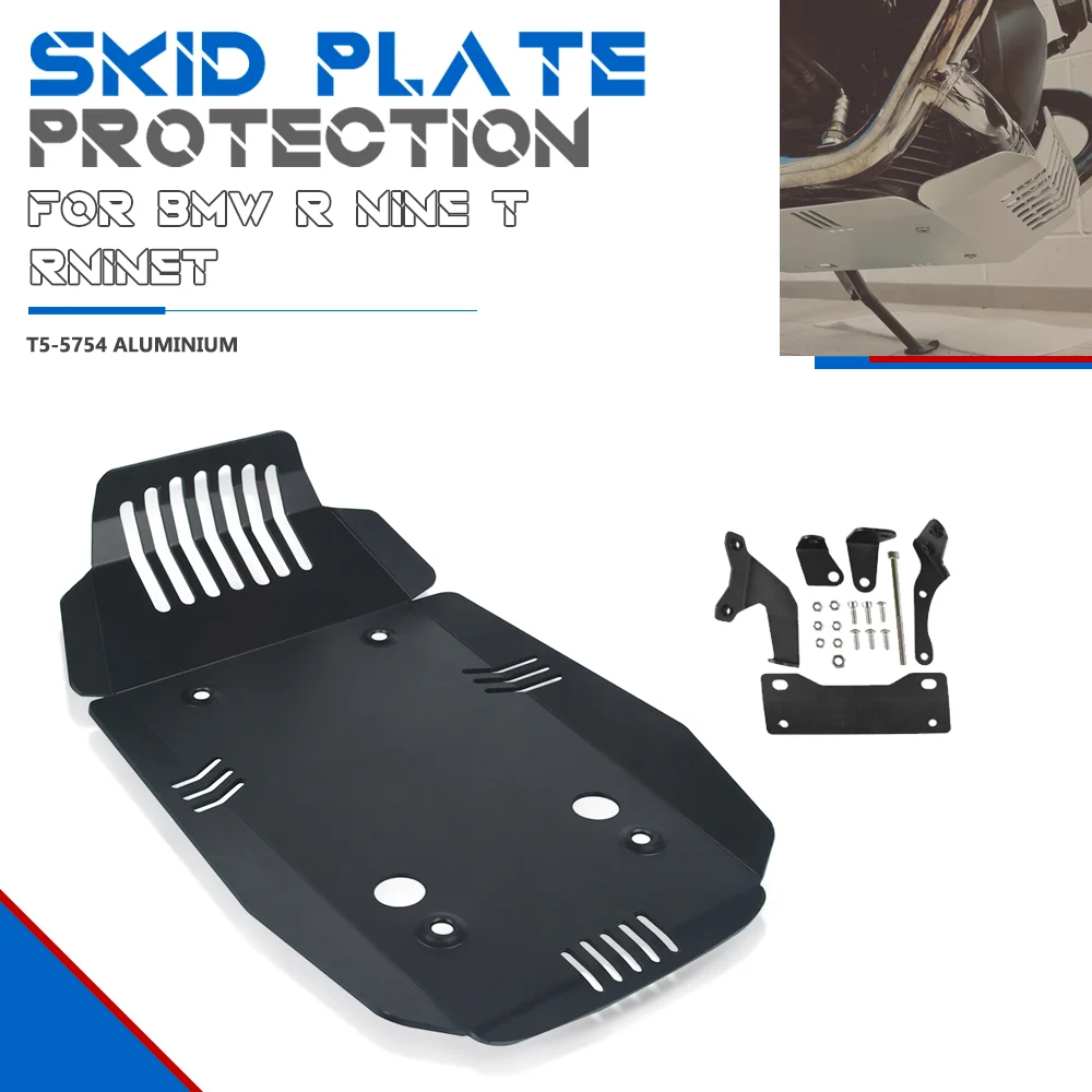 

For BMW R NINE T 2013 2014 2015 2016 2017 2018 2019 2020 2021 2022 2023 T&Scrambler Skid Plate Bash Frame Guard Protection Cover