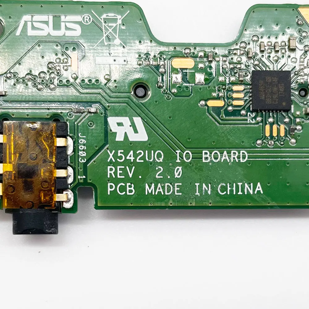 For ASUS X542 X542U X542UN X542UQ X542UF X542UR X542B X542BP A580U F580U R580U FL8000U Laptop USB Card reader audio Jack board