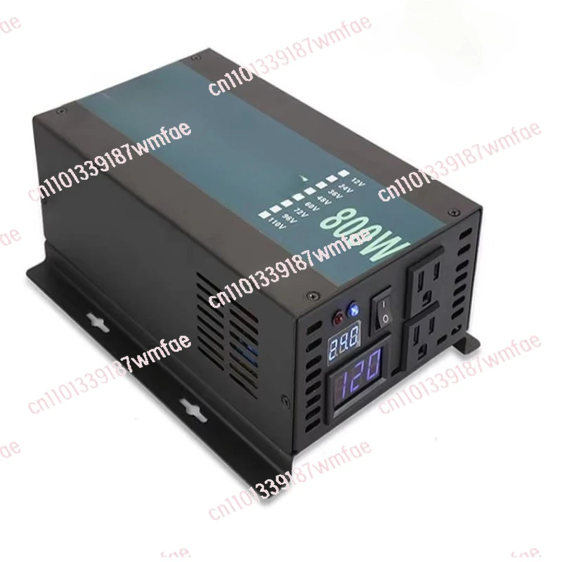 

Full Power Available Light Emitting Diode Display Solar Inverter 12v DC to 120v AC Power Inverter Off Grid Inverter 800w
