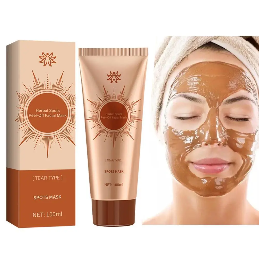 

Spots Blemish Clearing Peel Off Mask Anti-Blemish Freckle Glowing Mask Onlimerr Facial Mask Moisturizing Wrapping Facial Mask