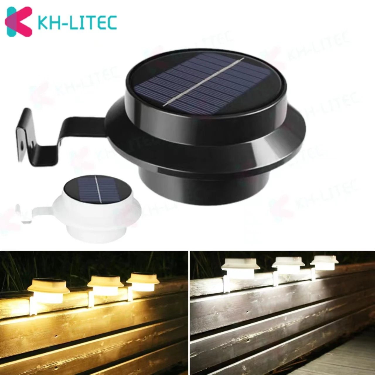 

13 LED Solar Powered Gutter Light Wall Lamp Solar Light Wall-mounted For Outdoor Home Garden Street Yard Wall Fence Pathway Ligh