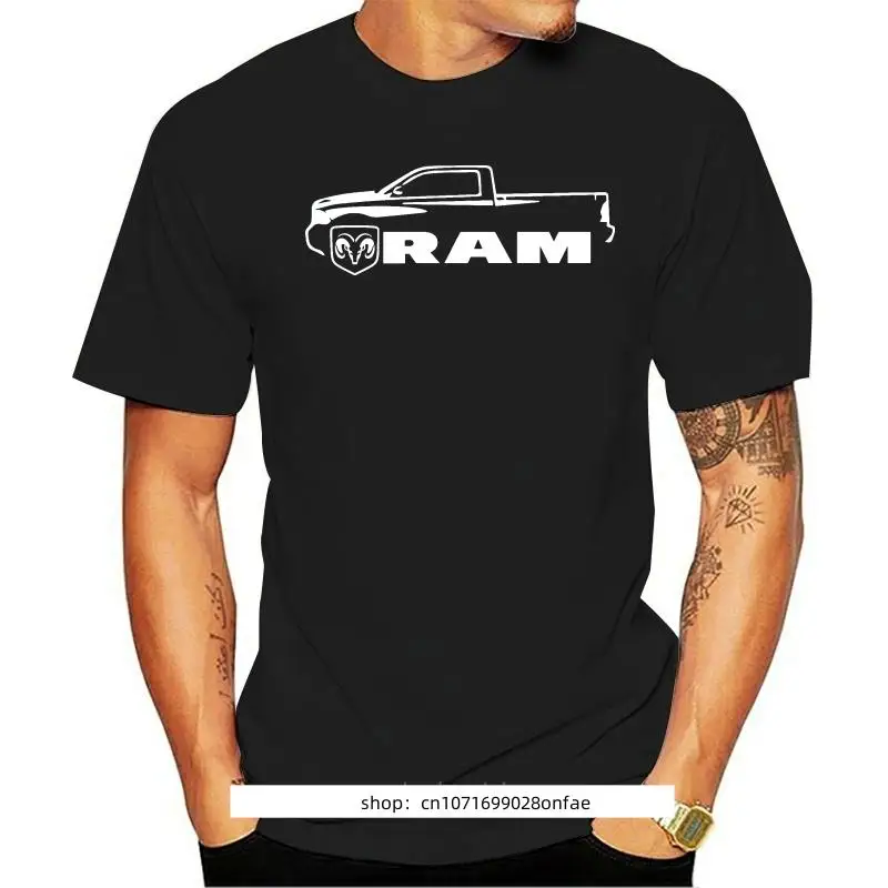 Funny American Car Ram 1500 Hemi 5.7 T-Shirt Tee Srt Motorsports T-Shirt Unisex Tee