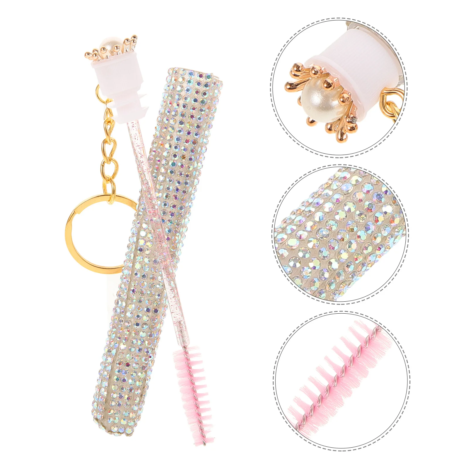 Szczoteczka do rzęs, aplikator do tuszu, delikatne włosie, aplikator do liftingu brwi, podróżny przyrząd do makijażu oczu