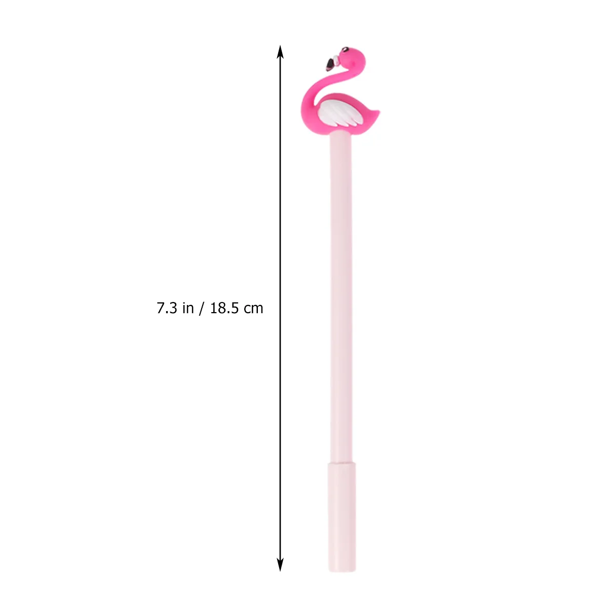 12 Pcs Flamingo Gel Pen Student Office Accessories Accessory Stationery Black Ink Writing Cute