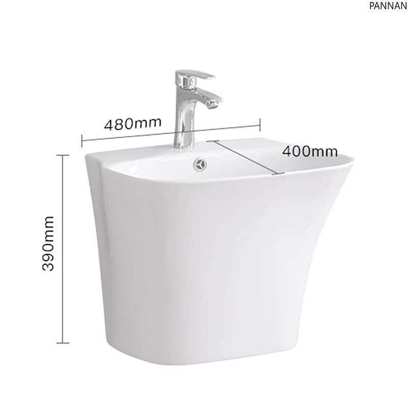 Ceramic Wash Basin Hanging Wash Table Wash Basin Laundry Pool