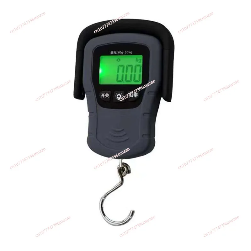 Portable portable electronic scale precision household small high-precision commercial weighing spring weighing fish