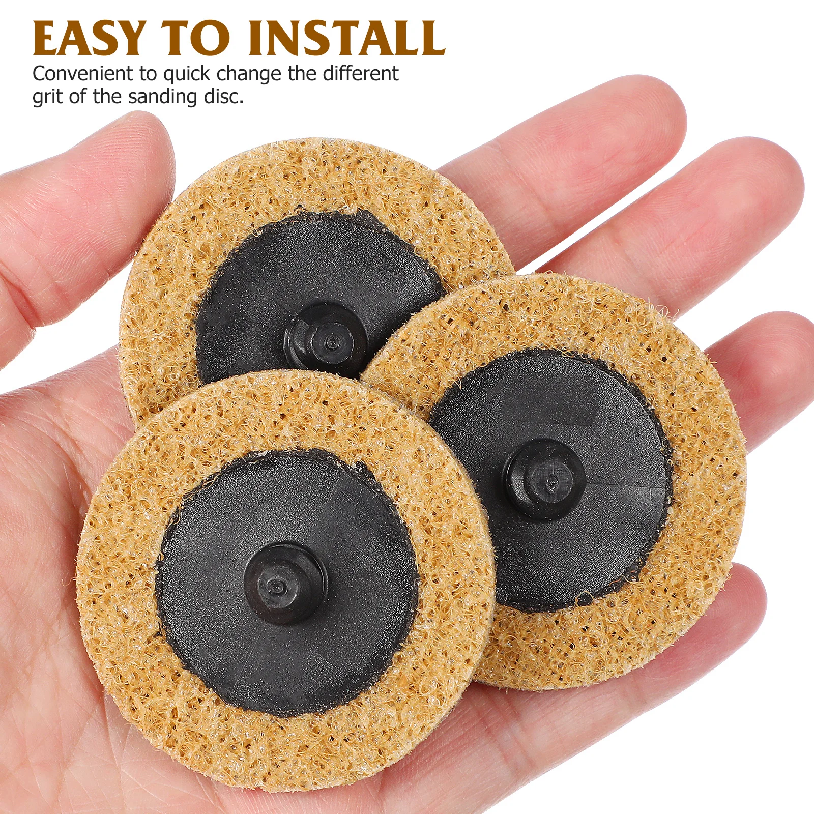50 قطعة أقراص الصنفرة جلخ طحن عجلة مزيل الصدأ متجرد الطلاء للأسطح المعدنية منصات الرملي القرص طحن عجلة #5