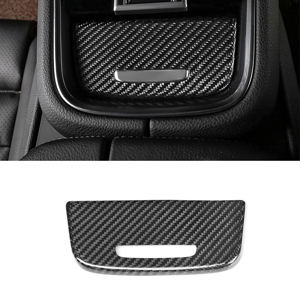 

Car Accessories Real Carbon Fiber Car Central Control Ashtray Panel Cover Trim For Porsche Panamera 971 2017up