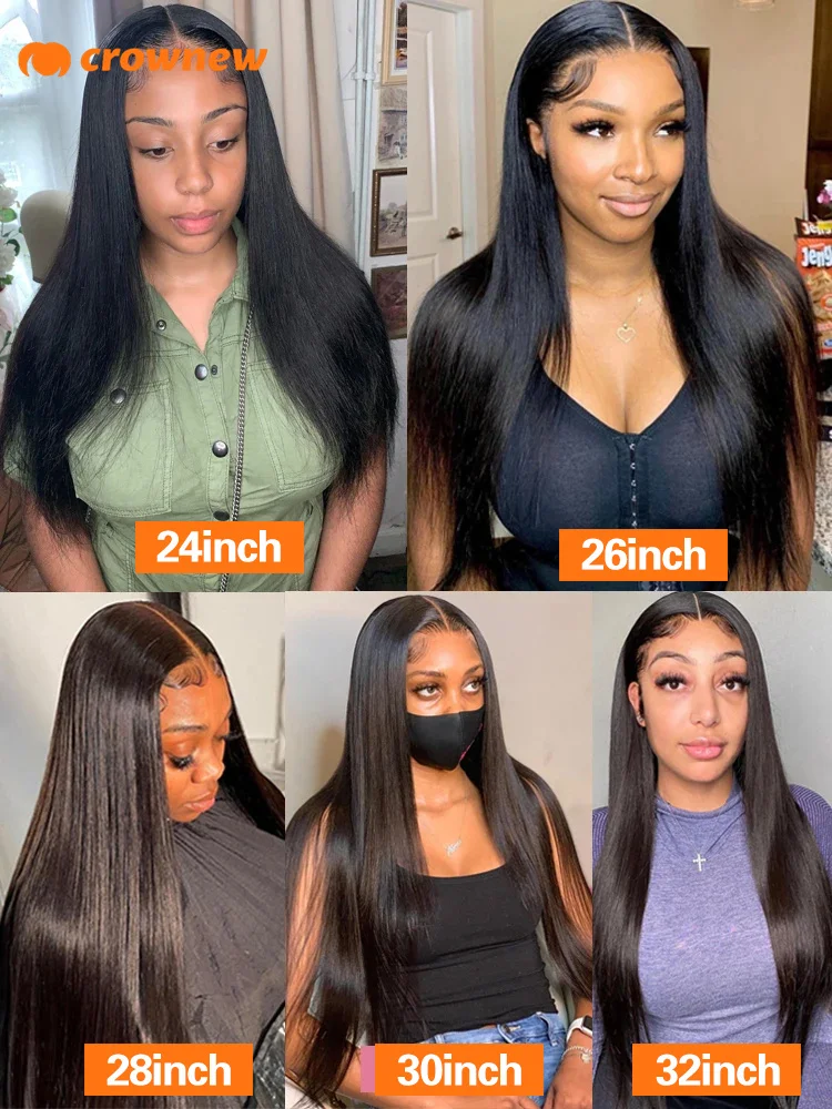 Straight Lace Front Wigs Human Hair Hd Lace Wig 13X4 Lace Front Wig Human Hair Pre Plucked Human Lace Wigs 100% Human Hair Wig