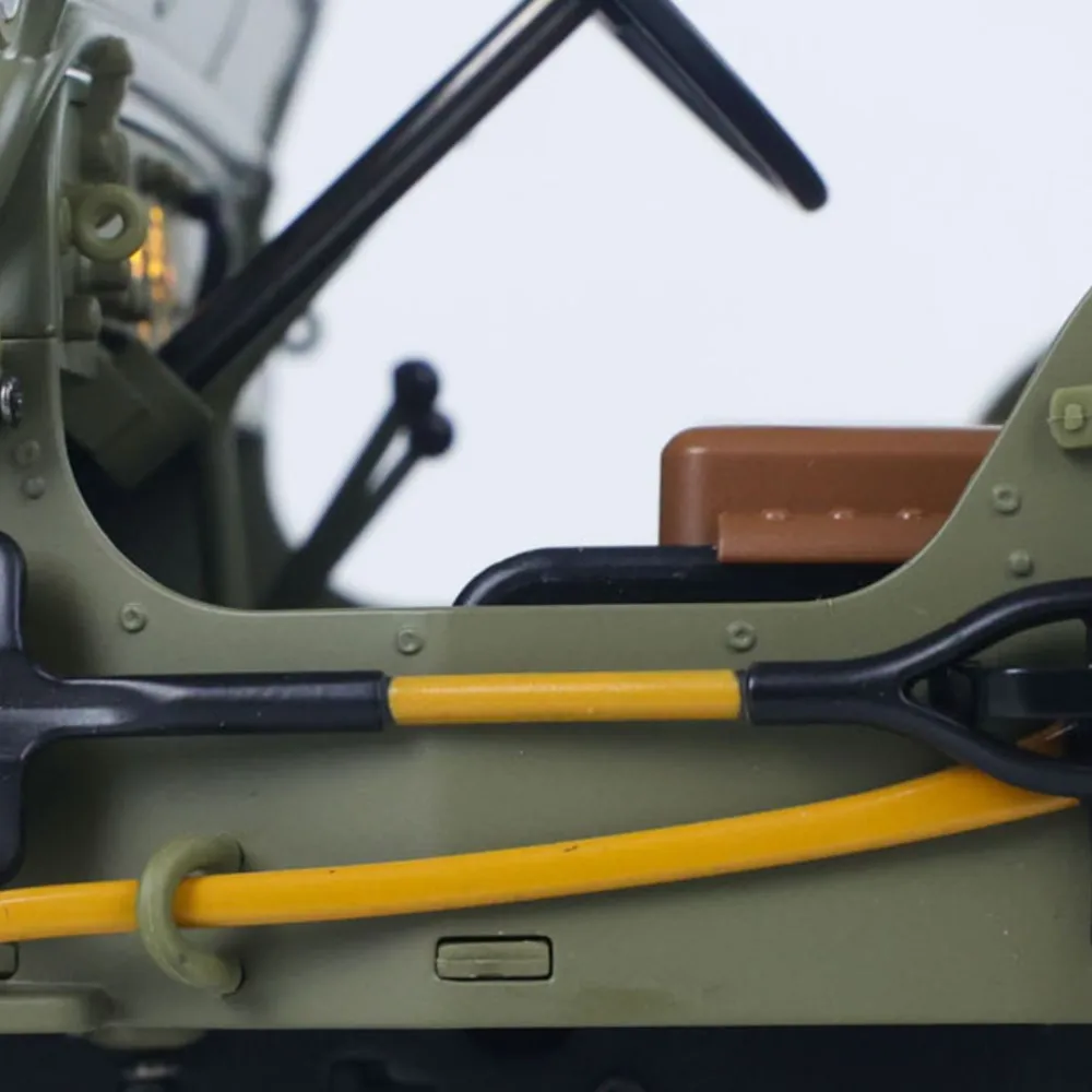 

HG 1/14 4x4 Electric Military Truck Remote Control Toy HG4 58 Convertible Off Road Combat Vehicle 2Speed Light Sound Model